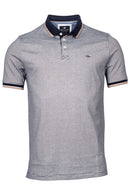 Contrast Collar Polo - Dark Navy