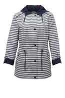 Hooded Jacket - Navy