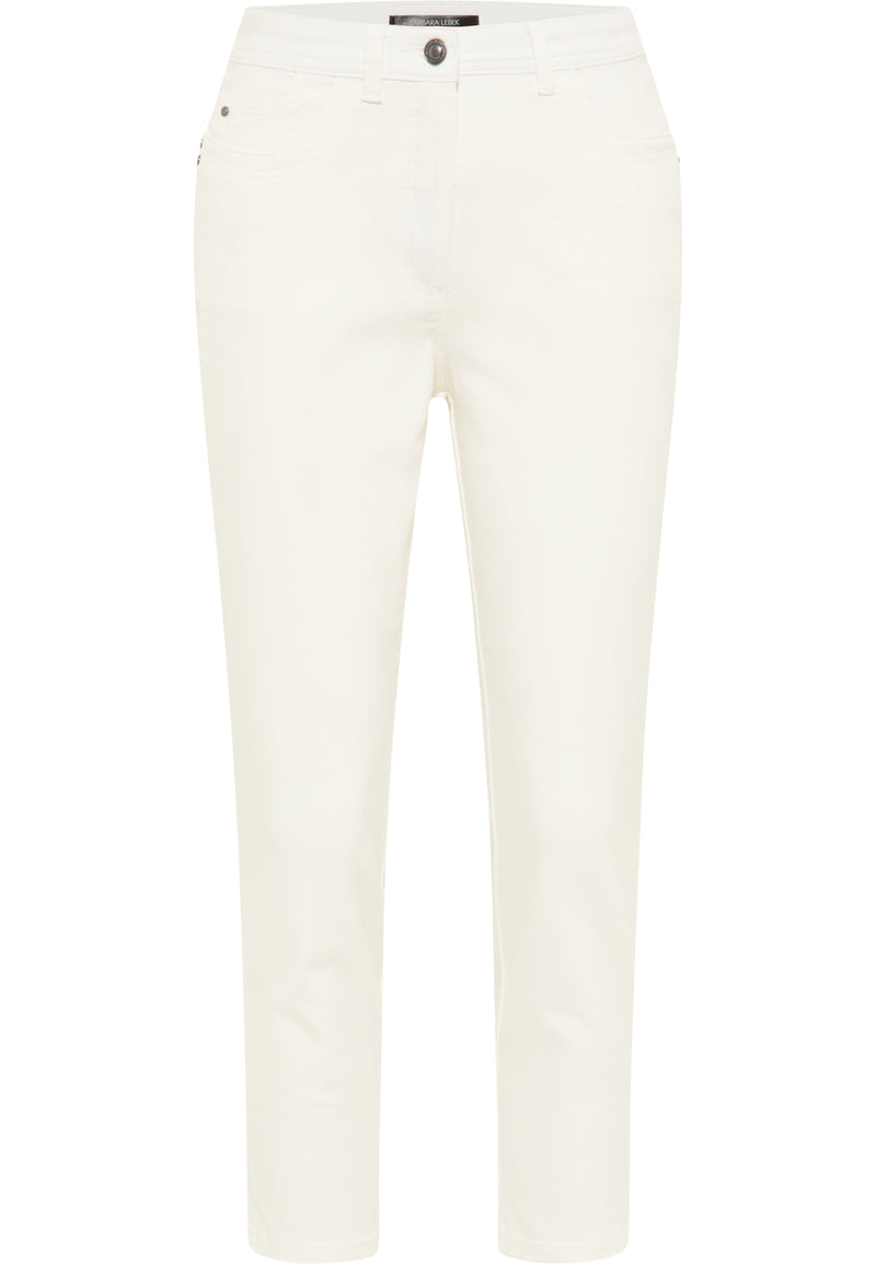 7/8 Length Trousers - Off White