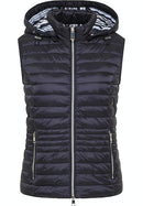 Quilted Gilet - Navy