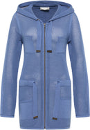 Cardigan - Denim Blue