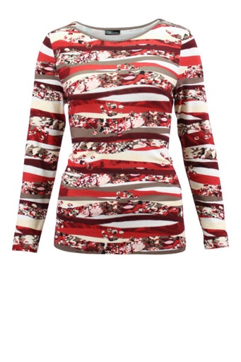 All Over Print Long Sleeve T-Shirt - Saffron