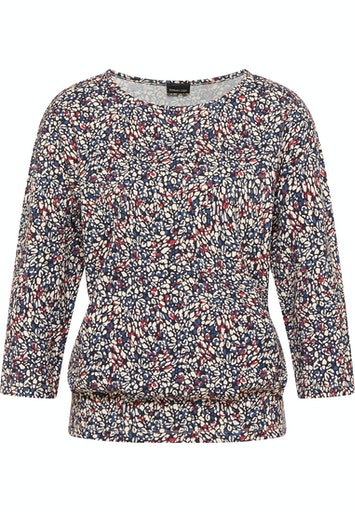 3/4 Sleeve Sweatshirt - Indigo