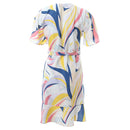 Bell 22 Wrap Dress - Pink