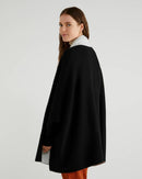 Basic Reversible Cape - Black