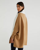 Basic Reversible Cape - Tan