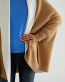 Basic Reversible Cape - Tan