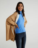 Basic Reversible Cape - Tan