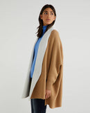 Basic Reversible Cape - Tan