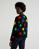 Iconic Woman Crew Knit - Black