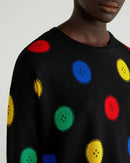 Iconic Woman Crew Knit - Black