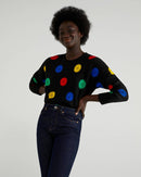 Iconic Woman Crew Knit - Black