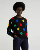 Iconic Woman Crew Knit - Black