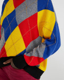 Harry Rocker Diamond Turtle Neck - Yellow