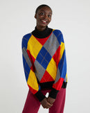 Harry Rocker Diamond Turtle Neck - Yellow