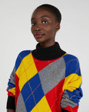 Harry Rocker Diamond Turtle Neck - Yellow