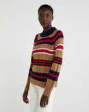 Harry Rocker Cable Turtle Neck - Sand