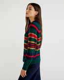 Harry Rocker Cable Turtle Neck - Green