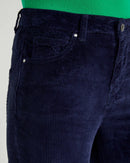 Basic Woman Think Cords - Navy