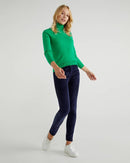 Basic Woman Think Cords - Navy