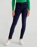 Basic Woman Think Cords - Navy