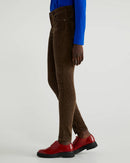 Basic Woman Think Cords - Brown