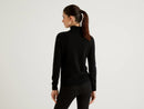 Basic Turtle Neck Jumper - Black