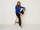 Basic Turtle Neck Jumper - Royal