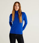 Basic Turtle Neck Jumper - Royal