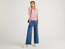 Basic Turtle Neck Jumper - Baby Pink