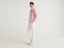 Virgin Wool Cardigan - Baby Pink