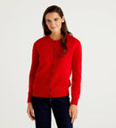 Chunky Cardigan - Red