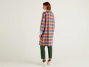 Central Park Check Coat - Pink Check