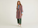 Central Park Check Coat - Pink Check