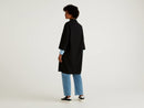 Shawl Collar Coat - Black