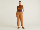 Central Park Slouchy Trouser - Camel