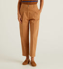 Central Park Slouchy Trouser - Camel