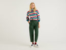 Central Park Slouchy Trouser - Green
