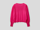 Basic Woman Crew - Fuchsia