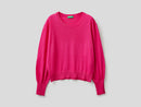 Basic Woman Crew - Fuchsia
