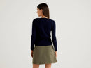 Basic Woman Cardigan - Navy