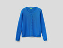 Basic Woman Cardigan - Royal