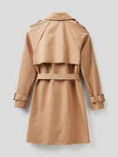 Basic Trench Coat - Tan
