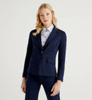 Jersey Blazer - Navy