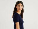 Basic Woman Tee - Navy