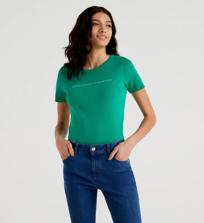Basic Woman Tee - Green