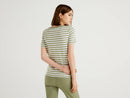 Basic Woman Stripe Tee - Khaki