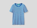 Basic Woman Stripe Tee - Blue
