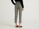 Check Trouser -Black/Cream