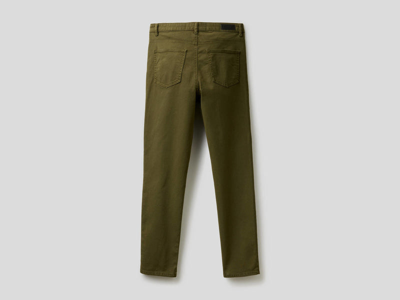 Basic Woman Skinny Jean - Khaki